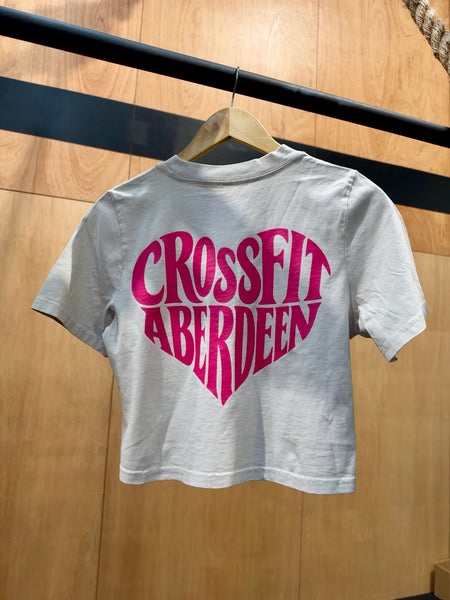CrossFit Aberdeen Heart - W Crop Top