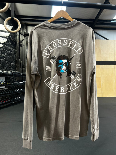GREY SKULL L/S