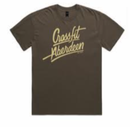 BROWN FADED T